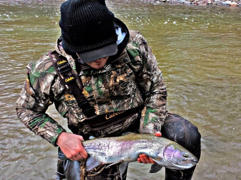 Spring Steelhead Fishing  How to Use Lures in Small Rivers and